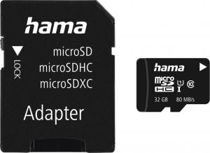 Karta Hama MSDHC32GB MicroSDHC 32 GB Class 10 UHS-I  (001241390000) 1