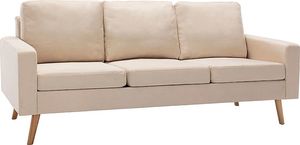 Elior 3-osobowa kremowa sofa - Eroa 3Q 1