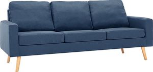 Elior 3-osobowa niebieska sofa - Eroa 3Q 1
