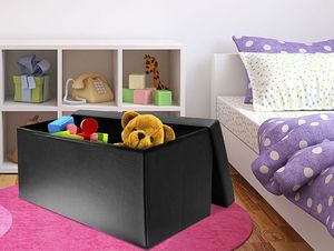 Elior Czarna pufa otwierana - Espelle 3