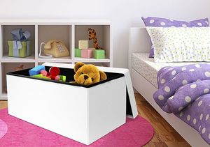 Elior Biała pufa otwierana - Espelle 3