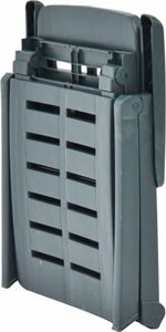 Elior Zielony regulowany leżak ogrodowy z podłokietnikami - Dantes 4