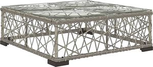 Elior 5-częściowy szary zestaw wypoczynkowy do ogrodu - Beck 5A 10