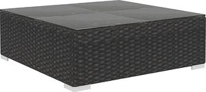 Elior 4-częściowy czarny zestaw wypoczynkowy do ogrodu - Begi 4A 5