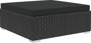 Elior 4-częściowy czarny zestaw wypoczynkowy do ogrodu - Begi 4A 8