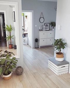 Elior Biała drewniana skrzynia z siedziskiem Alva 2X- 38 kolorów 6