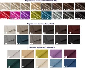 Elior Biała skrzynia z siedziskiem Alva 4X- 38 kolorów 11