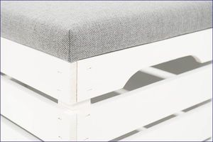 Elior Biała skrzynia z siedziskiem Alva 4X- 38 kolorów 3