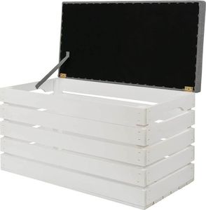 Elior Biała skrzynia z siedziskiem Alva 4X- 38 kolorów 5