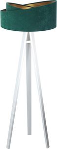 Lampa podłogowa Lumes Zielono-biała lampa stojąca trójnóg - EXX250-Volia 1