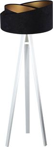 Lampa podłogowa Lumes Czarno-biała nowoczesna lampa stojąca - EXX253-Agra 1