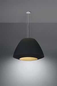 Lampa wisząca Lumes Czarny nowatorski żyrandol nad stół - EXX223-Belinda 4