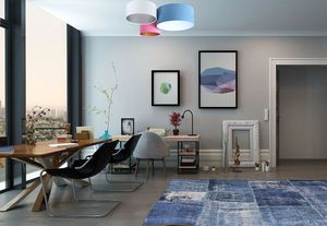 Lampa sufitowa Lumes Kolorowa potrójna plafoniada - EXX63-Wosena 2