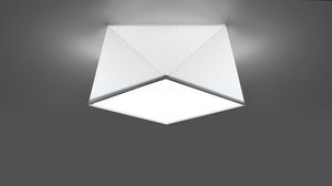 Lampa sufitowa Lumes Biały geometryczny plafon - EX589-Hexi 2