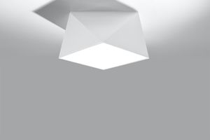 Lampa sufitowa Lumes Biały geometryczny plafon - EX589-Hexi 3