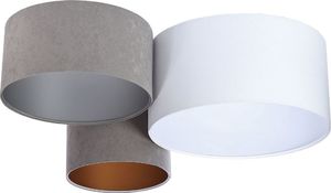 Lampa sufitowa Lumes Minimalistyczny okrągły plafon welurowy - EXX48-Oseva 1