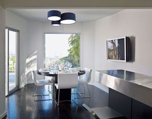 Lampa sufitowa Lumes Granatowo-biały potrójny plafon - EXX49-Galis 2