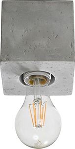 Lampa sufitowa Lumes Industrialny kwadratowy plafon - EX647-Abes 1