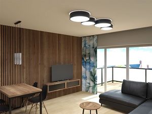 Lampa sufitowa Lumes Biały nowoczesny plafon sufitowy - EXX215-Arens 3