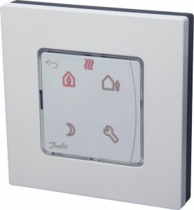 Danfoss TERMOSTAT ICON PROG 230V NAT. 86X86 1