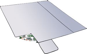 Nils Extreme NC8008 LIŚCIE KOC PIKNIKOWY 220x200 PE ALU NILS CAMP 7