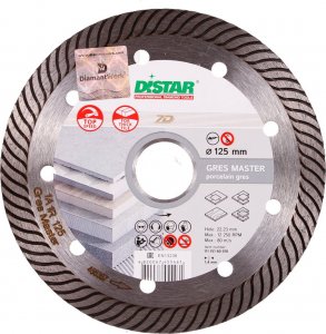 Distar Tarcza diamentowa Distar 7D GRES MASTER 115mm 1A1R - gres / ceramika 1