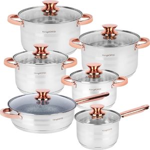 Konighoffer Zestaw garnków na indukcję Konighoffer Bari 12 el. 1
