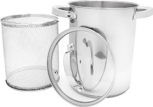 Tadar Szynkowar 1,5 kg termometr garnek z sitkiem 4 l i worki 14