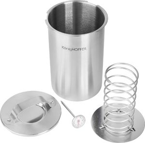 Tadar Szynkowar 1,5 kg termometr garnek z sitkiem 4 l i worki 9