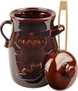 Tragar Beczka na kiszone ogórki ze szczypcami Tragar 3,5 l 2