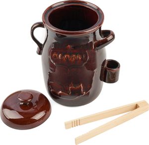 Tragar Beczka na kiszone ogórki ze szczypcami Tragar 3,5 l 3