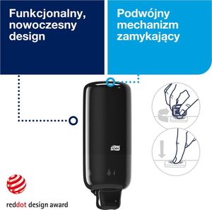 Dozownik do mydła Tork Tork Dozownik do mydła w piance - Czarny 6