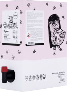 Yope Yope Naturalny płyn do mycia naczyń, kartonik z kranem 3 l Refill Ogórek 2