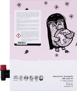 Yope Yope Naturalny płyn do mycia naczyń, kartonik z kranem 3 l Refill Ogórek 4