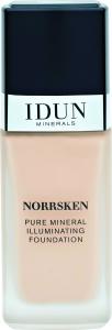 Idun Norrsken Pure Mineral Illuminating Foundation rozświetlający podkład mineralny w płynie 206 Freja 30ml 1