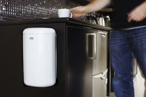 Kosz na śmieci Tork biały (564000) 11