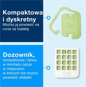 Tork Tork - Wkładka/Zawieszka zapachowa - Cytrynowa 8