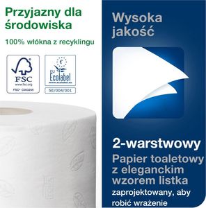 Tork Tork - Papier toaletowy w roli mini Jumbo, biały - Advanced 5