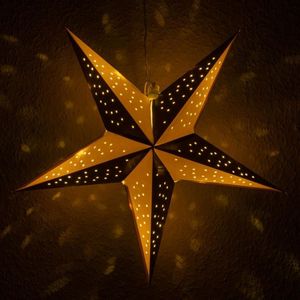 Dekoracja świąteczna DLGTP Składana gwiazda 10 LED 3D z timerem 7