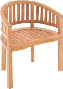 DLGTP Krzesło ogrodowe z drewna tekowego DIVERO 1