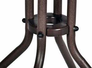 DLGTP Stół ogrodowy tarasowy balkonowy 60x72 cm szklany 2