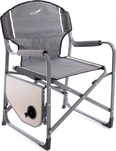 DLGTP Krzesło wędkarskie ze stolikiem Divero krzesło kempingowe do 110 kg 1