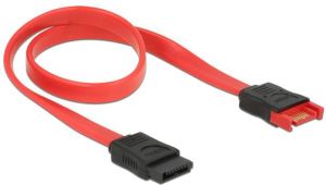 Delock SATA - SATA, 0.3m, Czerwony (83953) 2