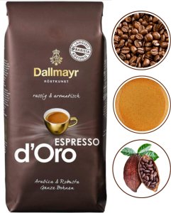 Kawa ziarnista Dallmayr Espresso d'Oro 1 kg 1