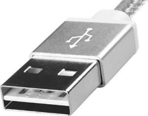 Kabel USB ADATA USB-A - microUSB 1 m Srebrny (AMUCAL-100CMK-CSV) 8