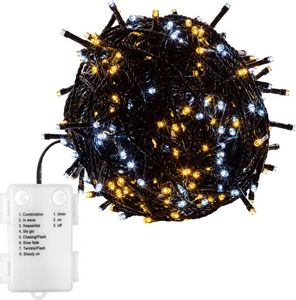 Lampki choinkowe MXSTP 100 LED białe ciepło-zimne 1