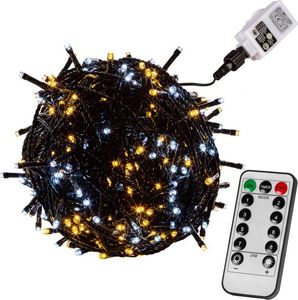 Lampki choinkowe MXSTP 100 LED białe ciepło-zimne 1