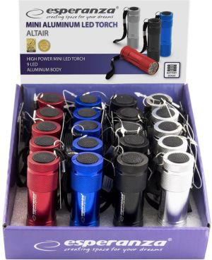 Latarka Esperanza Aluminiowa 1W Mix kolorów (EOT004M) 2