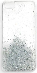 Wozinsky Wozinsky Star Glitter błyszczące etui pokrowiec z brokatem Samsung Galaxy A72 4G przezroczysty 1