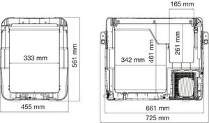 Lodówka turystyczna Dometic CoolFreeze CFX 65 60 L 10